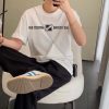WELLDONE（ウェルダン)スーパーコピー ファッションアルファベットカップルモデル半袖Tシャツ