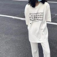 WELLDONE（ウェルダン)コピー2024新作カレンダープリント番号男女兼用ファッション半袖Tシャツ