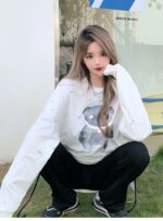 WELLDONE（ウェルダン)コピー芸能人2024新作 おしゃれ かわいい クマ キャラ カップルモデル半袖Tシャツ