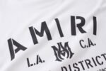 AMIRI（アミリ)定番n級品純綿300gアルファベットロゴカジュアルな半袖