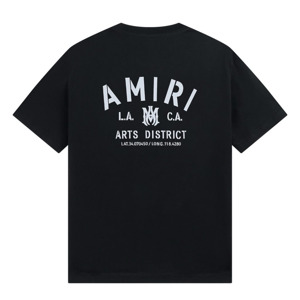 AMIRI（アミリ)定番n級品純綿300gアルファベットロゴカジュアルな半袖