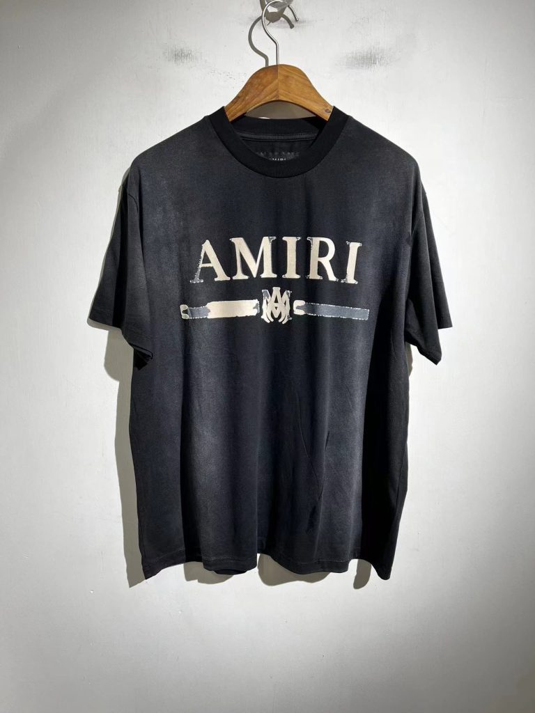 AMIRI（アミリ)コピー2024春夏新作プリントカジュアルな半袖Tシャツ 男女兼用 