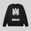 AMIRI（アミリ)2024秋冬新作限定コピータイプアルファベットプリントラウンドネックパーカー