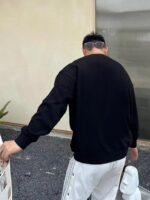 AMIRI（アミリ)2024秋冬新作限定コピータイプアルファベットプリントラウンドネックパーカー