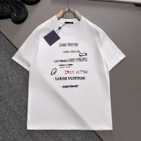 LOUIS VUITTON(ルイヴィトン)n級品2024夏新作定番ロゴプリントシンプルカジュアルTシャツ。