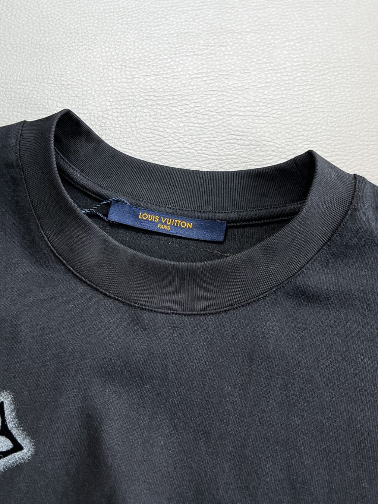 LOUIS VUITTON(ルイヴィトン)定番プリント専門店最新作半袖ラウンドネックTシャツコピー