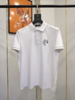 LOUIS VUITTON(ルイヴィトン)2024新作芸能人シンプルlogeメンズ折り襟半袖コピー