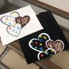 LOUIS VUITTON(ルイヴィトン)夏服偽物カップルタイプ精緻なlogeプリント半袖Tシャツ激安通販