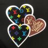 LOUIS VUITTON(ルイヴィトン)夏服偽物カップルタイプ精緻なlogeプリント半袖Tシャツ激安通販