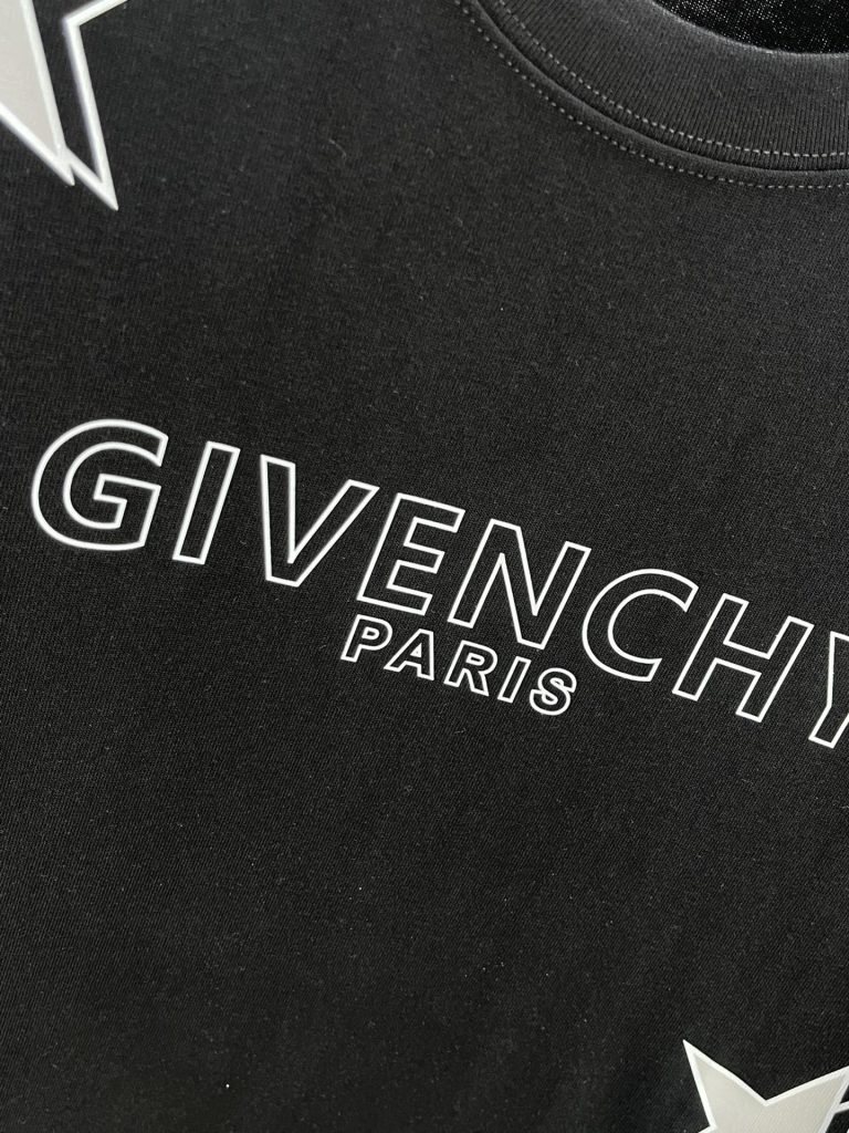 GIVENCHY(ジバンシイ)コピー星デザインカップルカジュアルな半袖通販