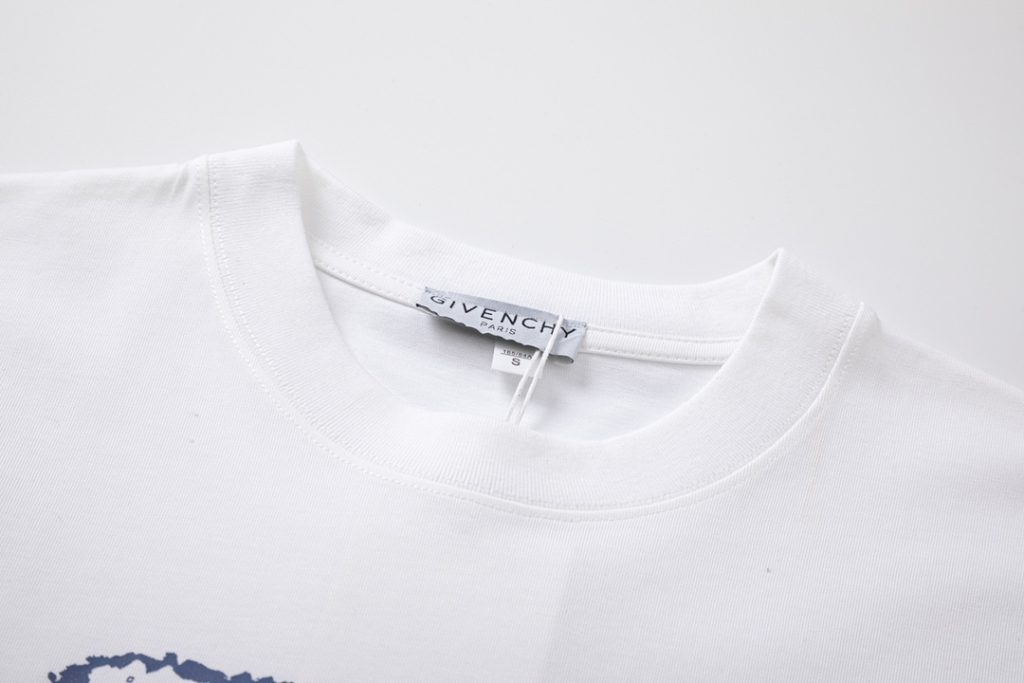 GIVENCHY(ジバンシイ)２０２４の新作シンプルなプリントカジュアルな半袖Ｔシャツ
