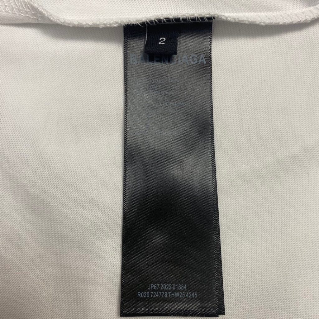 BALENCIAGA(バレンシアガ) ス ーパーコピー   アルファベットプリントおしゃれ半袖ペアルックTシャツ  激安通販