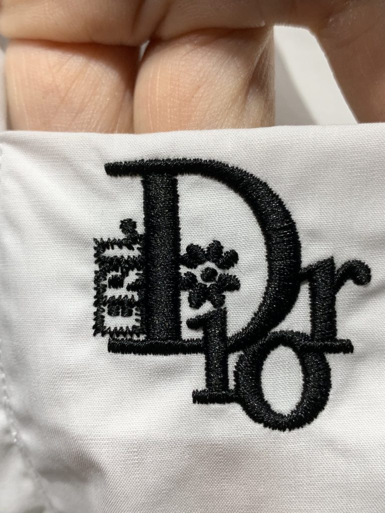 DIOR(ディオール) By ERLコラボ刺繍ロゴシャツ