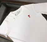 アミパリス 入手困難 n級品 ス ハート刺繍カップルカジュアル半袖Tシャツ
