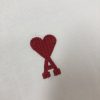 アミパリス 入手困難 n級品 ス ハート刺繍カップルカジュアル半袖Tシャツ