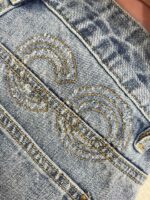 CHANEL（シャネル）入手困難コピー アルファベット刺繍ロゴデニムショートパンツ