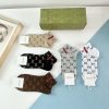 Gucci（グッチ） 激安販売 n級品 セット包装【一箱五足】 🌟 Gucci グッチはヨーロッパとアメリカの有名ブランドの靴下