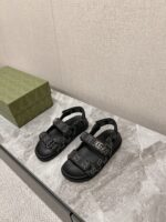 Gucci（グッチ）激安販売 n級品 カップルタイプビーチサンダル定番老布サンダル