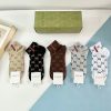 Gucci（グッチ） 激安販売 n級品 セット包装【一箱五足】 🌟 Gucci グッチはヨーロッパとアメリカの有名ブランドの靴下