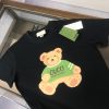 激安販売 グッチ 偽物 人気の新作くまちゃんプリント半袖Tシャツ