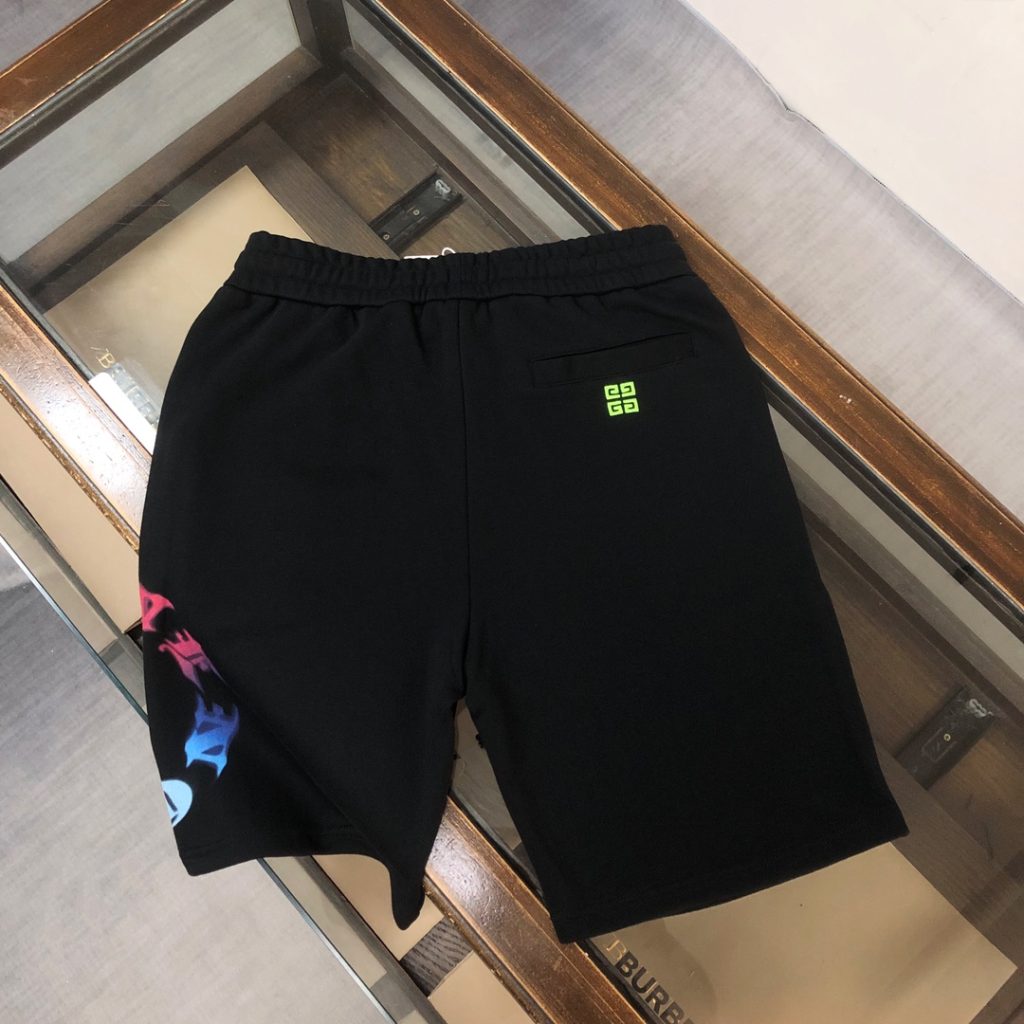 GIVENCHY(ジバンシイ) 激安販売 コピー カップルカラープリントショートパンツ