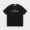 激安販売 入手困難 ジバンシ コピー ロゴプリントカジュアル半袖Tシャツ