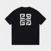 激安販売 入手困難 ジバンシ コピー ロゴプリントカジュアル半袖Tシャツ