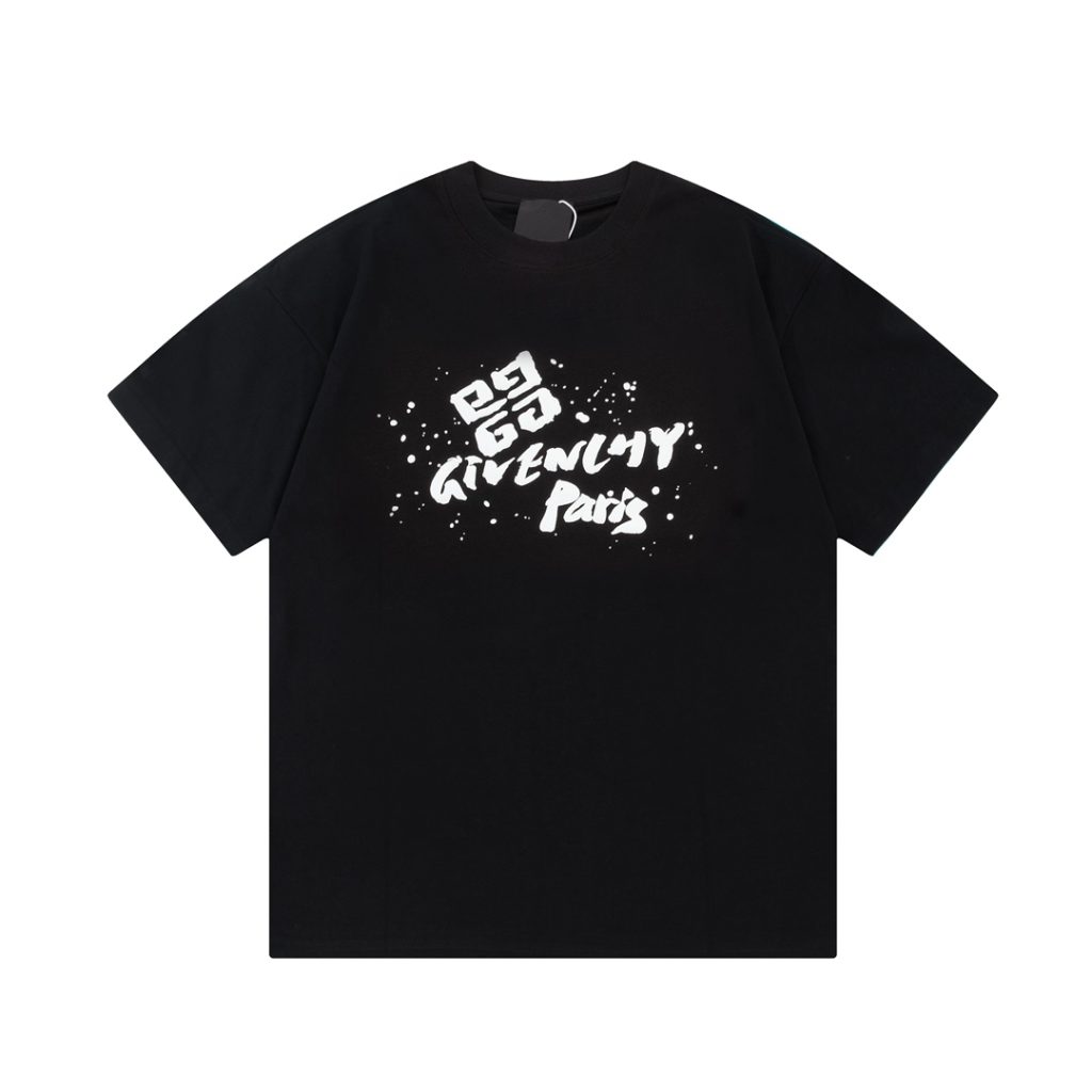 激安販売 超お得ジバンシ n級品 アルファベットグラフィティ ファッションカジュアル半袖Tシャツ