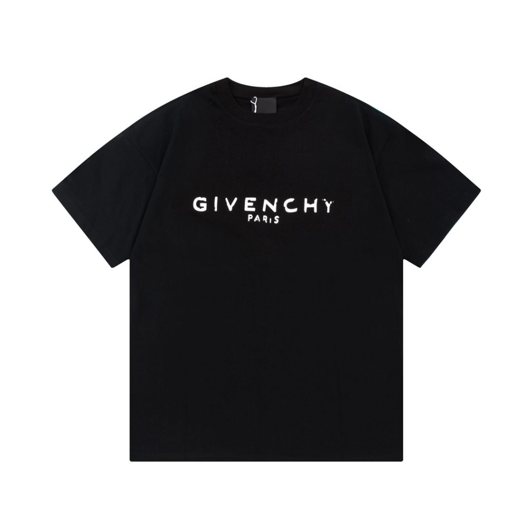 業界最高い品質 超お得人気アルファベットグラフィティジバンシコピー カジュアル半袖Tシャツ男女同タイプ