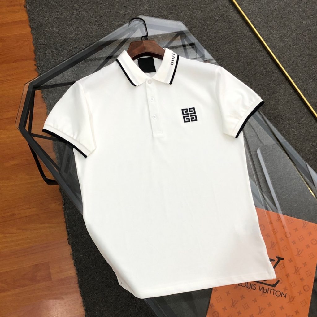 春夏新作ジバンシ n級品 折り襟流行カジュアルPOLOシャツ 激安販売