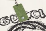 GUCCI (グッチ) 偽物 アルファベットロゴプリントオシャレカジュアルTシャツ 通販