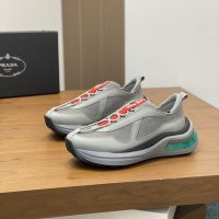 プラダ コピー メンズレザーカジュアル通気性の良いスニーカー