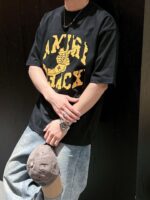 入手困難 アミパリス コピー アルファベット刺繍カジュアル半袖Tシャツ