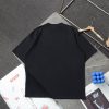 BALENCIAGA(バレンシアガ) n級品 定番ボタンプリントラウンドネック半袖Tシャツ 通販