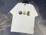 BALENCIAGA(バレンシアガ) コピー 春夏新作カラーロゴラウンドネック半袖Tシャツ 通販