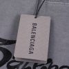 BALENCIAGA(バレンシアガ) 新作スーパーコピー バンドプリント半袖Tシャツ