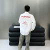 BALENCIAGA(バレンシアガ) 業界最高い品質 ファッション コピー アルファベットプリントカジュアルシャツ