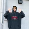 BALENCIAGA(バレンシアガ) コピー 入手困難 ロゴ刺繍レトロ フード付きスウェットパーカー