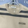 Dior (ディオール) 業界最高い品質 スーパーコピー アルファベットフラワー刺繍Tシャツ