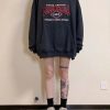 BALENCIAGA(バレンシアガ) コピー 入手困難 ロゴ刺繍レトロ フード付きスウェットパーカー