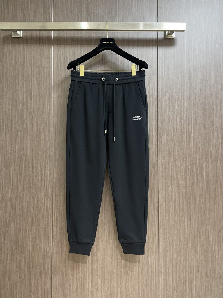 BALENCIAGA(バレンシアガ)   激安販売 コピー ロゴアルファベット刺繍柄カジュアルスウェットパンツ