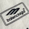 BALENCIAGA(バレンシアガ) 業界最高い品質 コピー フロッキング アルファベットプリント流行カジュアル半袖