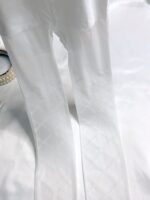 BALENCIAGA(バレンシアガ) 定番フロッキング アルファベット柄ストッキング