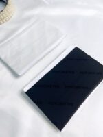 BALENCIAGA(バレンシアガ) 定番フロッキング アルファベット柄ストッキング