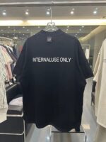 BALENCIAGA(バレンシアガ) 入手困難 業界最高い品質 スーパーコピー ファッション アルファベットプリント半袖Tシャツ