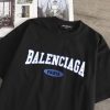 BALENCIAGA(バレンシアガ) 激安販売 入手困難 コピーオフセットプリントアルファベット半袖Tシャツ