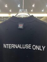 BALENCIAGA(バレンシアガ) 入手困難 業界最高い品質 スーパーコピー ファッション アルファベットプリント半袖Tシャツ