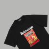 BALENCIAGA(バレンシアガ) スーパーコピー 手困難 ポテトチップスアルファベットプリントTシャツ