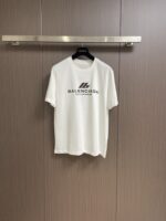 BALENCIAGA(バレンシアガ) 激安販売 コピー ファッショ プリントロゴ半袖Tシャツ