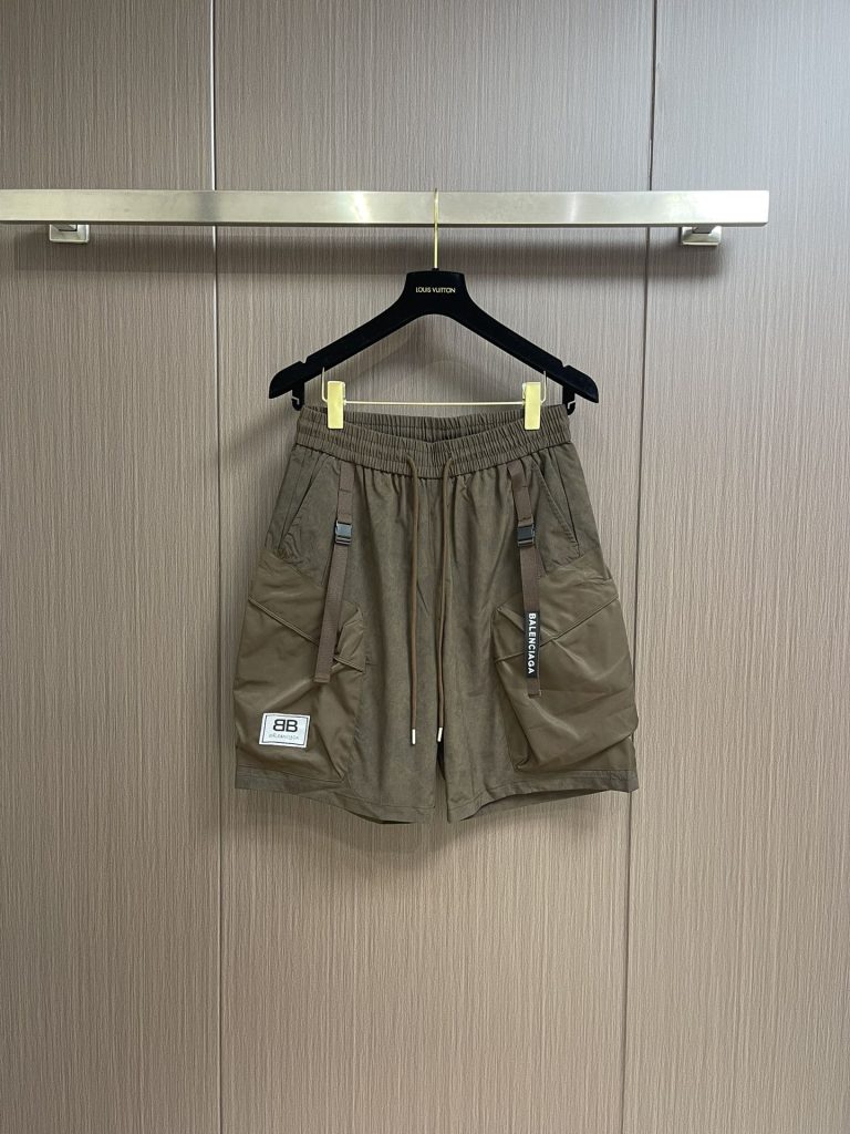 BALENCIAGA(バレンシアガ) 激安販売 コピー ひも入カジュアル5分丈パンツ